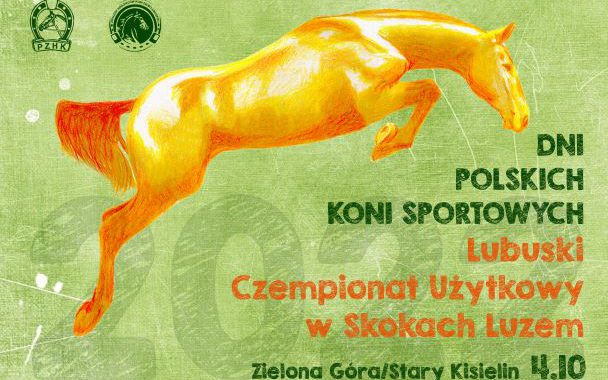 Transmisja na żywo - Dni Polskich Koni Sportowych, Czempionat Użytkowy w skokach luzem Zielona Góra 04.10.2022